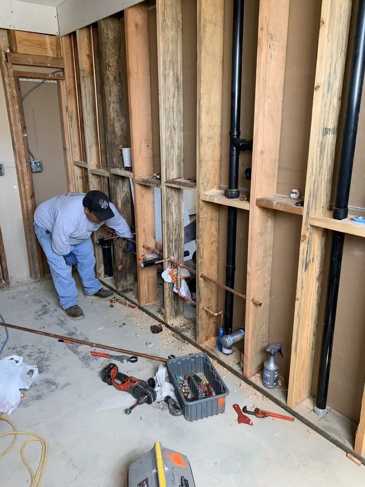 Commercial rough-in plumbing for Water Heater Replacement in Fair Grove